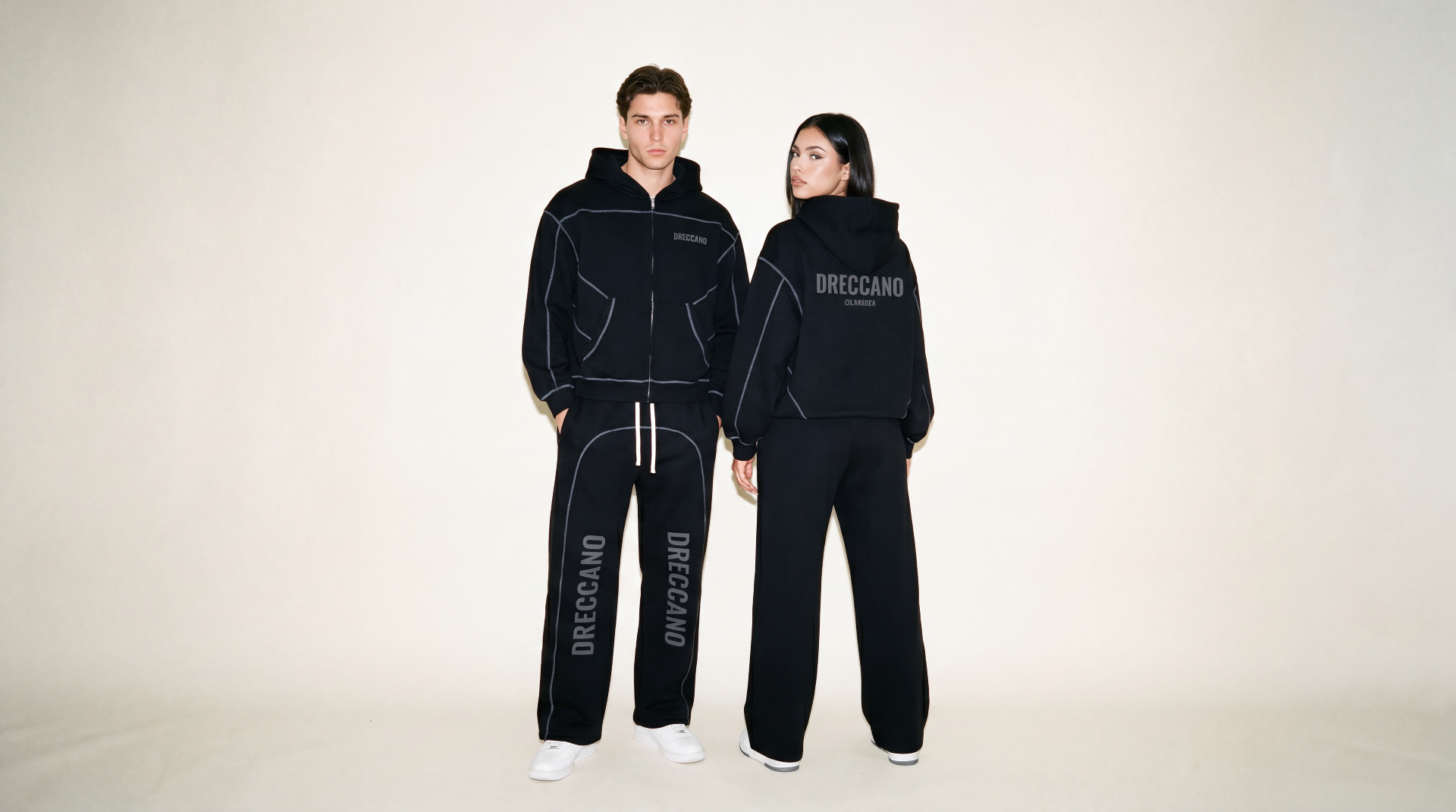 Dreccano set — duo, front and back